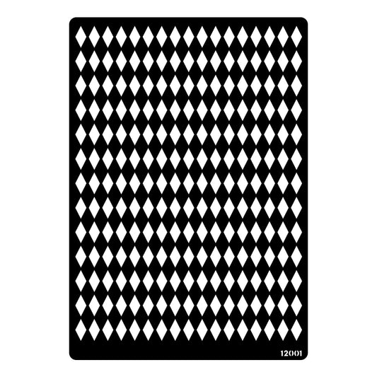 iCraft Multi-Surface Stencils - Perfect for Walls, DIY & Resin Art Projects | Reusable |A4 Stencil-12001
