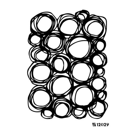 iCraft Multi-Surface Stencils - Perfect for Walls, DIY & Resin Art Projects | Reusable |A4 Stencil-12029
