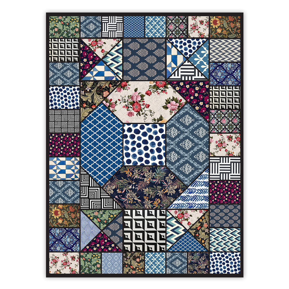 iCraft Decoupage Paper Pack - Dual-Sheet Set for Resin Art & Furniture Upcycling and DIY’s - 3017