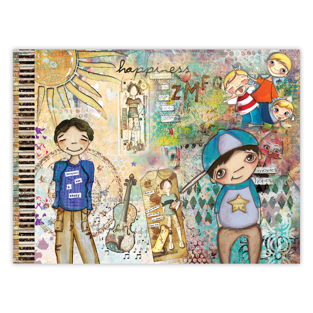 iCraft Decoupage Paper Pack - Dual-Sheet Set for Resin Art & Furniture Upcycling and DIY’s - 3022