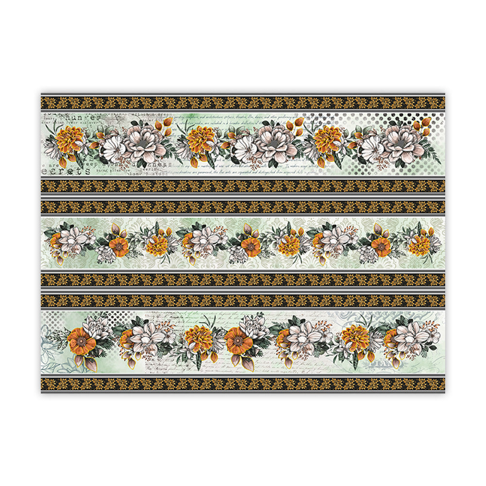 iCraft Foiled Decoupage Paper Pack - Dual-Sheet Set for Resin Art & Furniture Upcycling and DIY’s - 3036