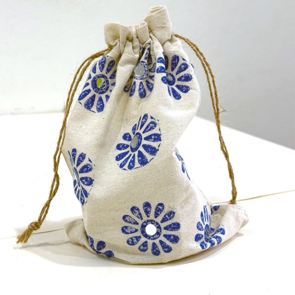 Block Painting Kit | Traditional Block Printing Craft Kit with Canvas Pouch, Paints & Designer Block
