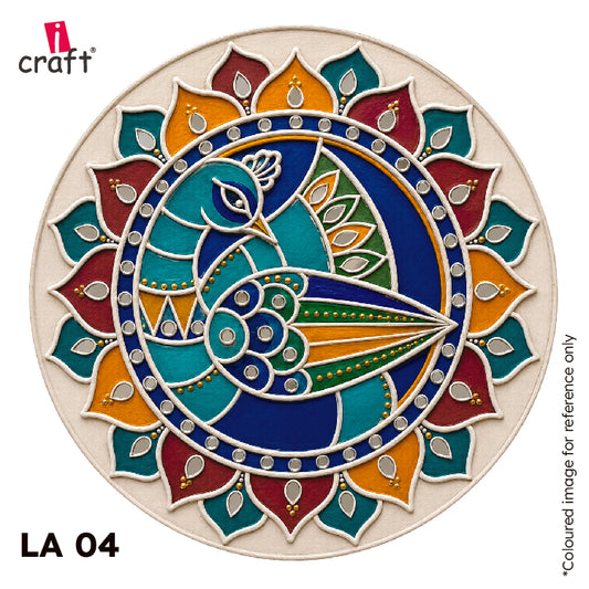 Lippan Mirror Art Kit – Traditional Craft Kit for Adults & Beginners