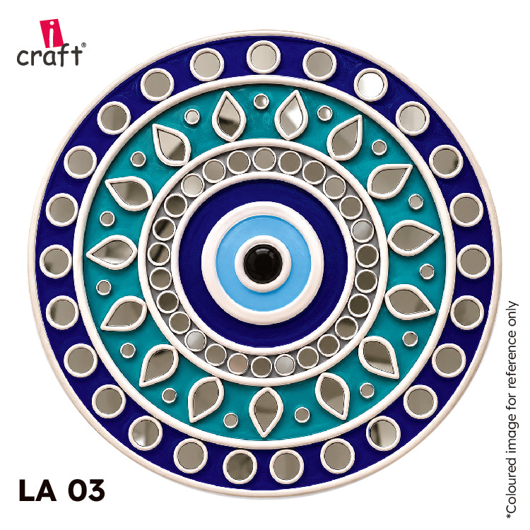 Lippan Mirror Art Kit – Traditional Craft Kit for Adults & Beginners