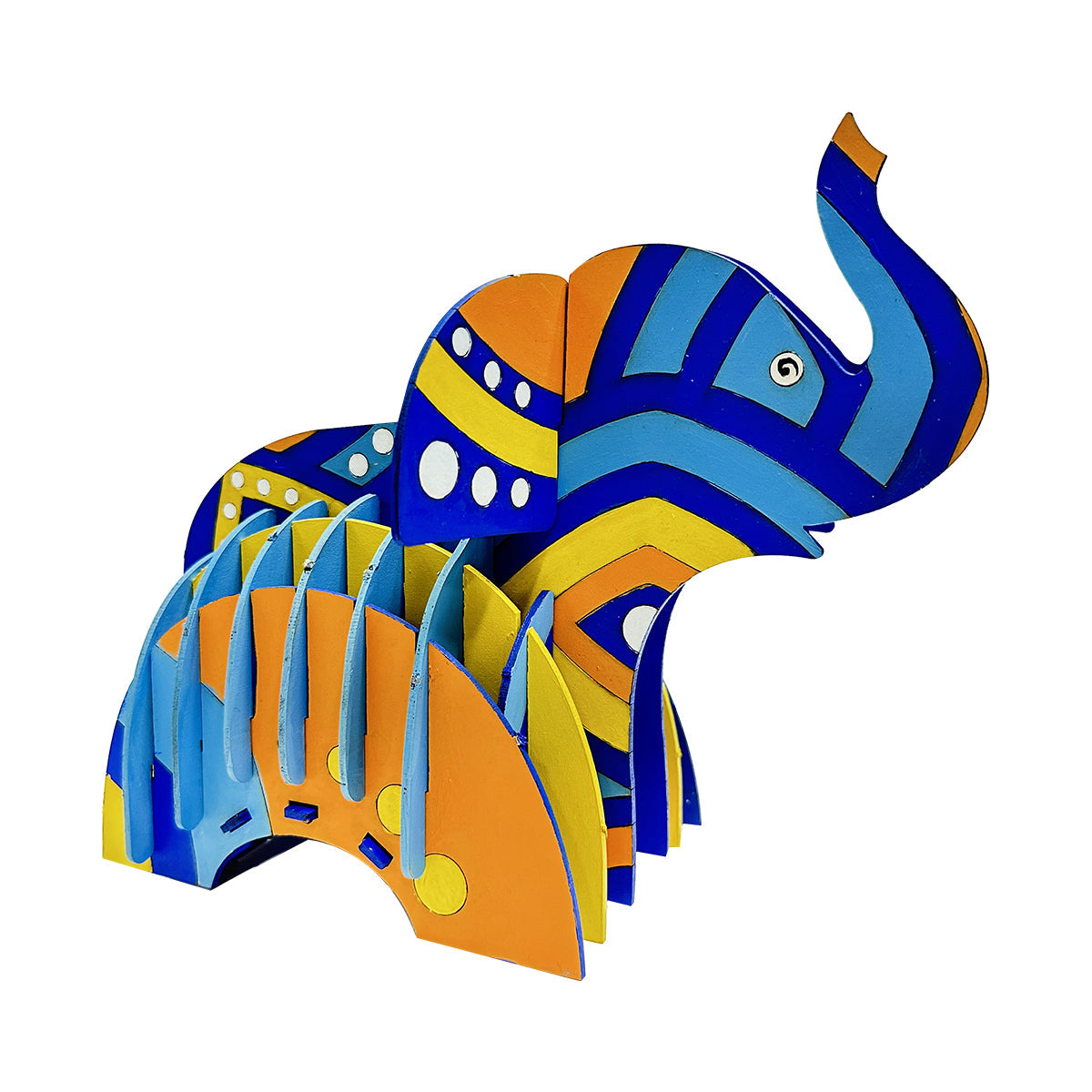 3D Elephant Pen Stand making Kit for Kids – Creative Painting Craft Kit & Desk Décor