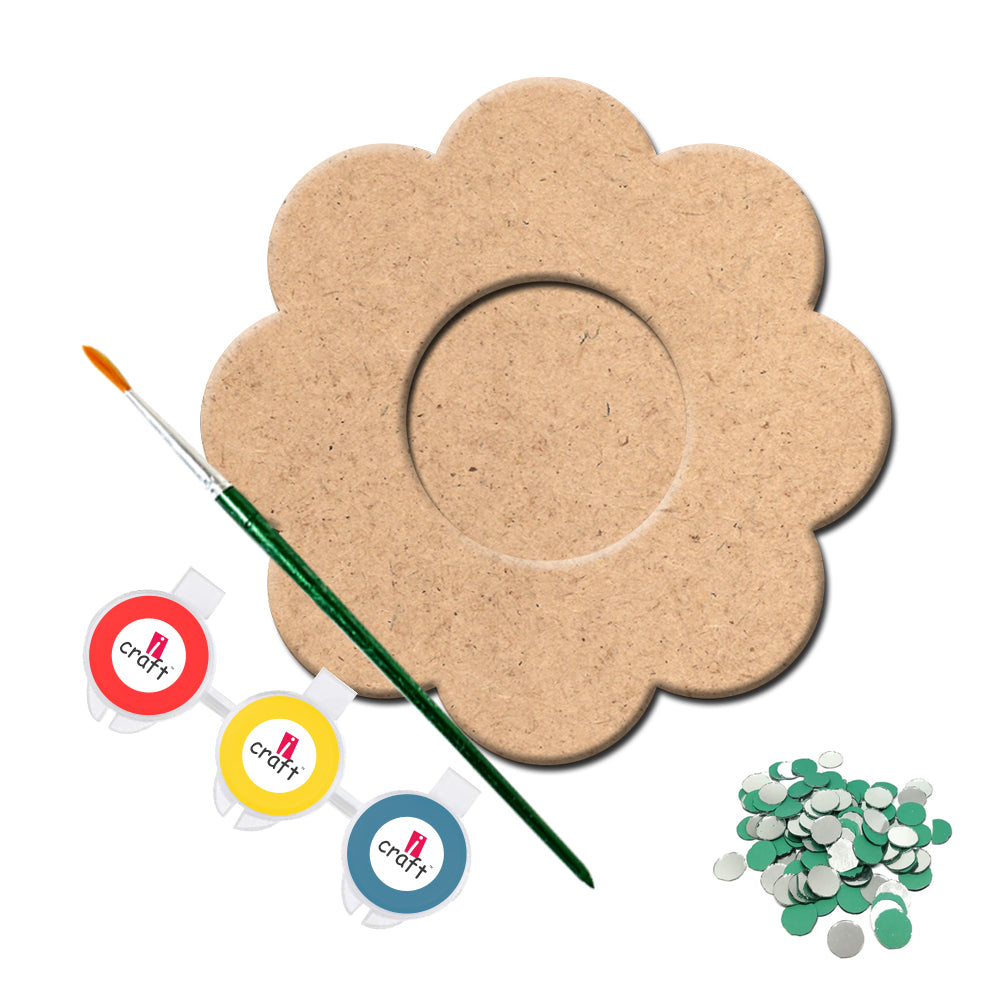 iCraft Diya Platter DIY Kit – Paint & Decorate Festive Home Décor - FB 71