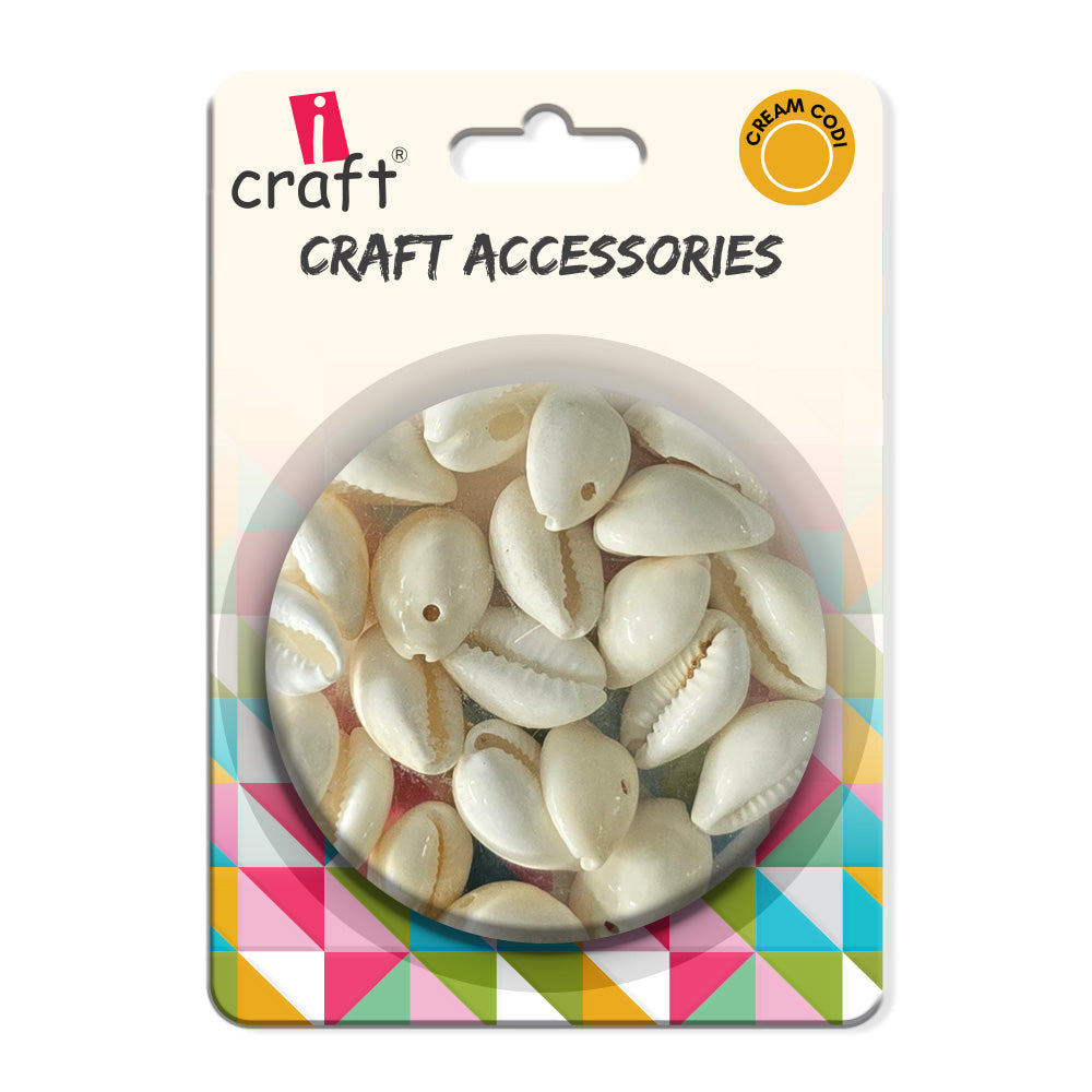 iCraft Accessories- Cream Cowrie