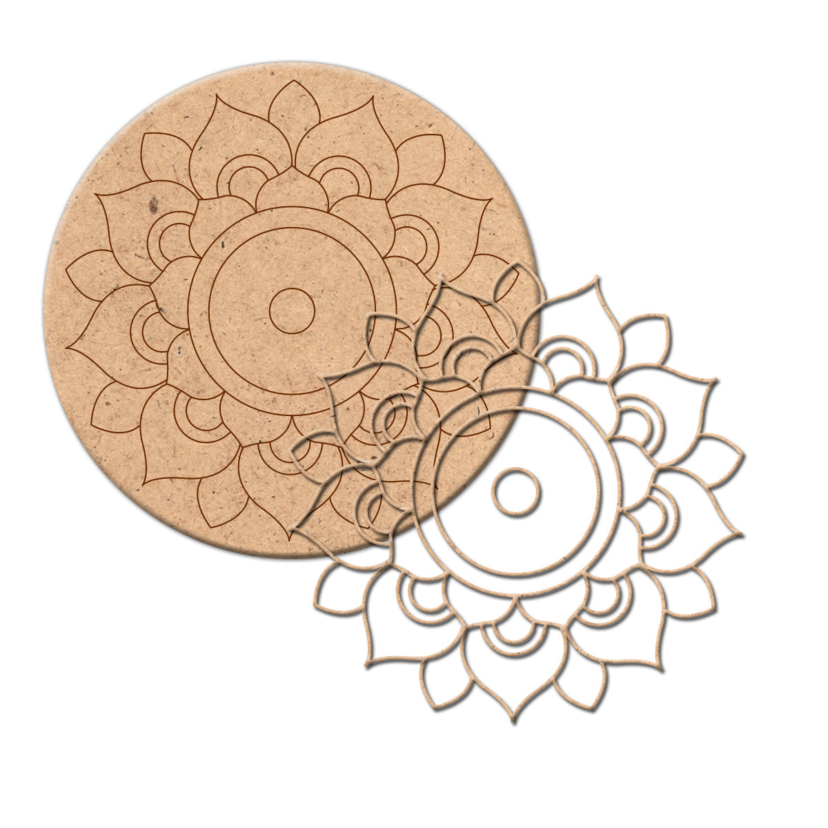 Mandala Art Kit | 10" DIY Painting Craft & Home Décor Kit | MA001