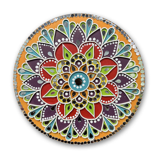Mandala Art Kit | 10" DIY Painting Craft & Home Décor Kit | MA004