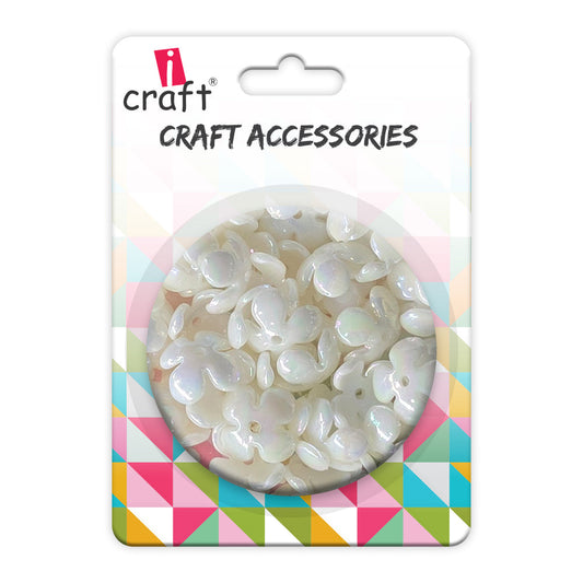 iCraft Pearl Hang Beads 2 - Delicate Floral Charm