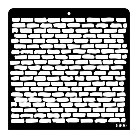 iCraft Multi-Surface Stencils - Perfect for Walls, DIY & Resin Art Projects | Reusable |12" x 12" Stencil-8806