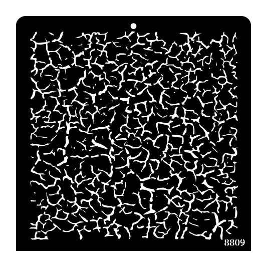iCraft Multi-Surface Stencils - Perfect for Walls, DIY & Resin Art Projects | Reusable |12" x 12" Stencil-8809
