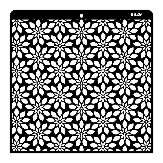 iCraft Multi-Surface Stencils - Perfect for Walls, DIY & Resin Art Projects | Reusable |12" x 12" Stencil-8829