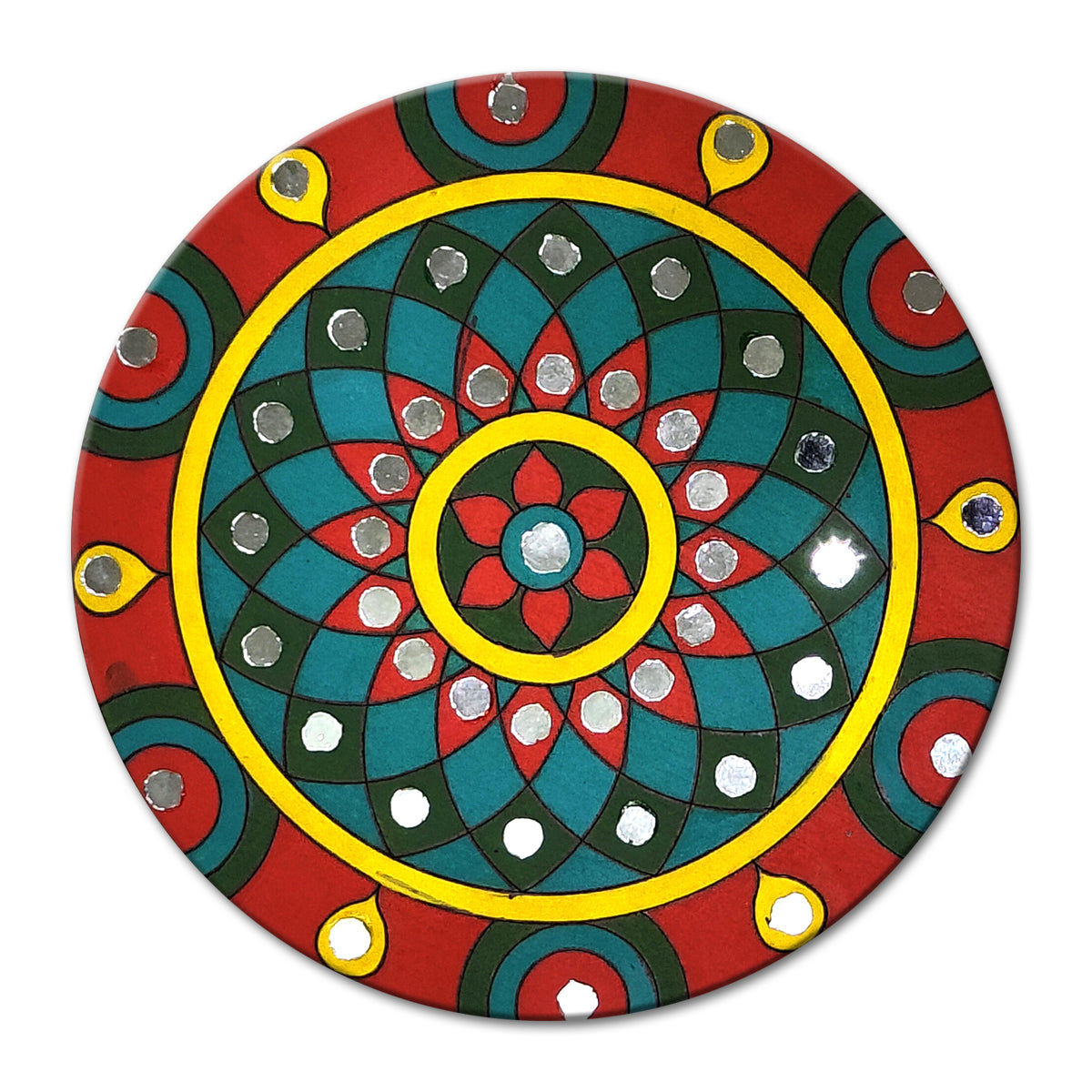 Mandala Art Painting Kit – 4" MDF Craft Kit for Kids & Adults – SMA 01