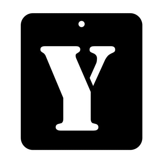 iCraft Alphabet Stencil 4" x 4" - ICS-25 (Y)
