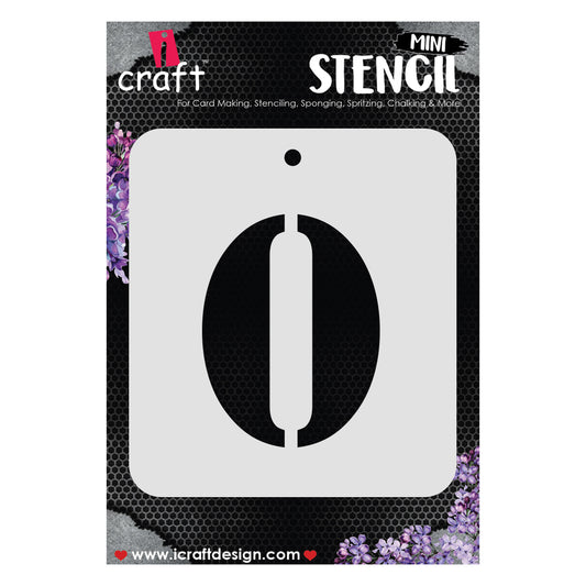 iCraft Numeric Stencil 4" x 4" - ICS-36 (0)