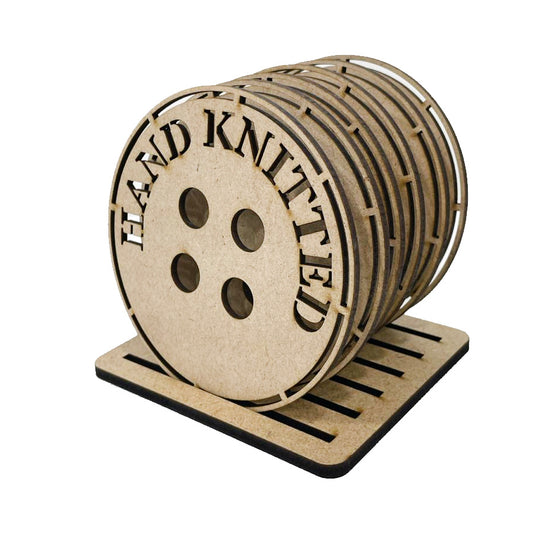 iCraft Wooden Tea Coaster Set of 6 | WE 584