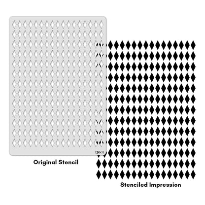 iCraft Multi-Surface Stencils - Perfect for Walls, DIY & Resin Art Projects | Reusable |A4 Stencil-12001