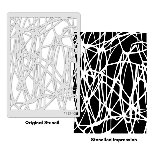 iCraft Multi-Surface Stencils - Perfect for Walls, DIY & Resin Art Projects | Reusable |A4 Stencil-12028