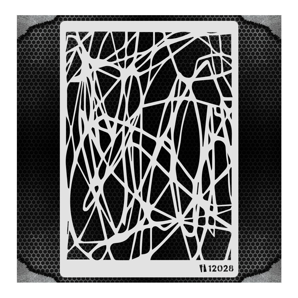 iCraft Multi-Surface Stencils - Perfect for Walls, DIY & Resin Art Projects | Reusable |A4 Stencil-12028