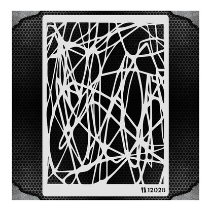 iCraft Multi-Surface Stencils - Perfect for Walls, DIY & Resin Art Projects | Reusable |A4 Stencil-12028