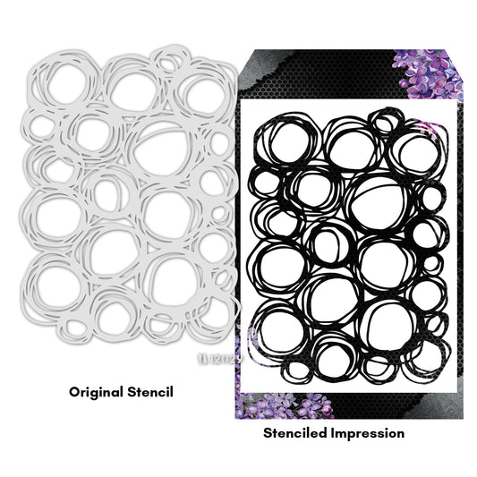 iCraft Multi-Surface Stencils - Perfect for Walls, DIY & Resin Art Projects | Reusable |A4 Stencil-12029