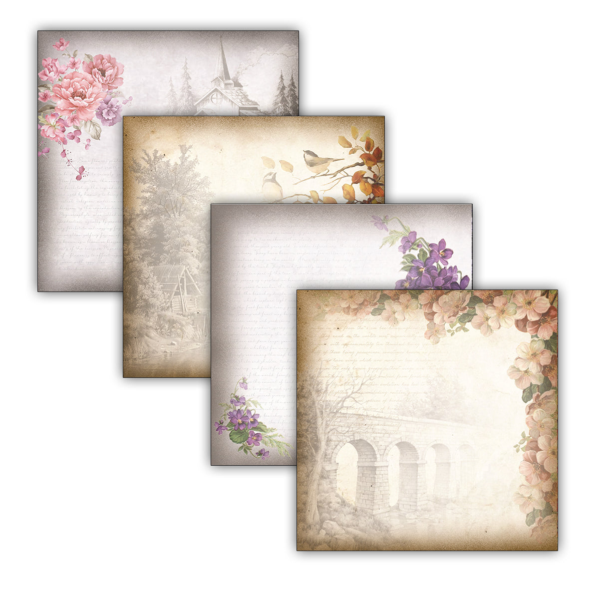 Blissful Boulevard 6" x 6" Patterned Papers (Pack of 24 Sheets)