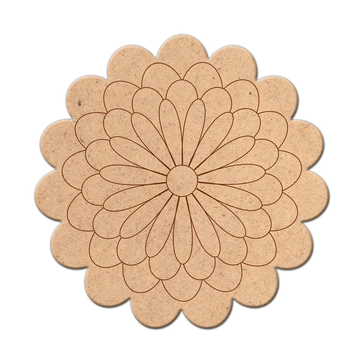 iCraft  Pre Marked MDF Base For Painting,Home Décor,Lippan Art,Wall Hanging And Many More