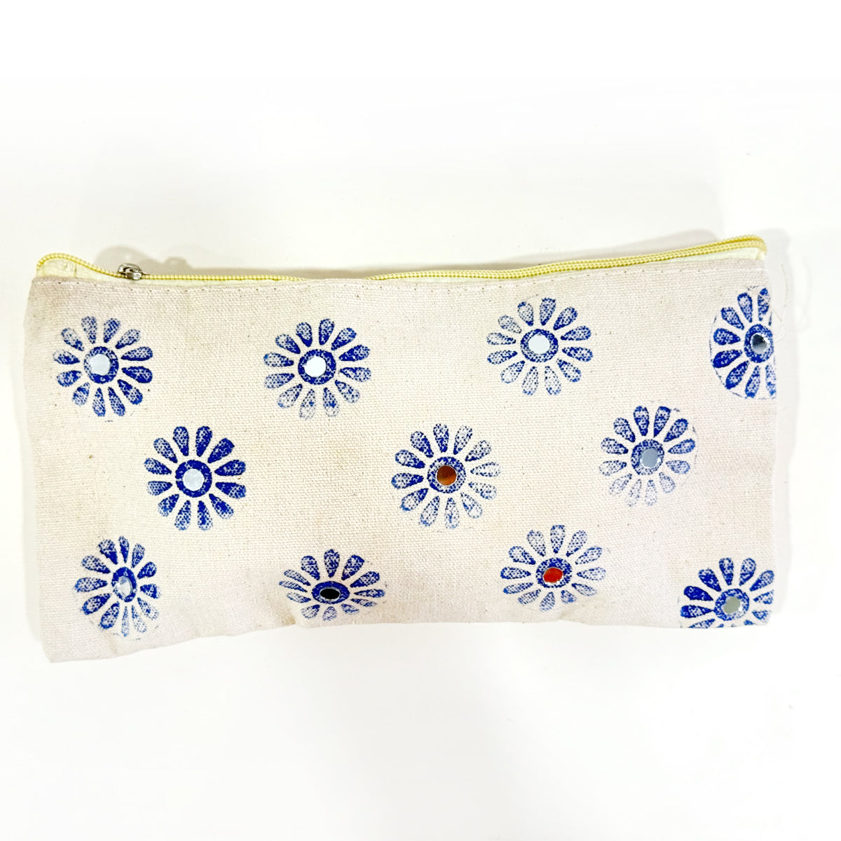 Block Painting Kit | Traditional Block Printing Craft Kit with Canvas Pouch, Paints & Designer Block