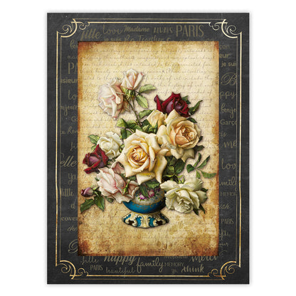 iCraft Decoupage Paper Pack - Dual-Sheet Set for Resin Art & Furniture Upcycling and DIY’s - 3015