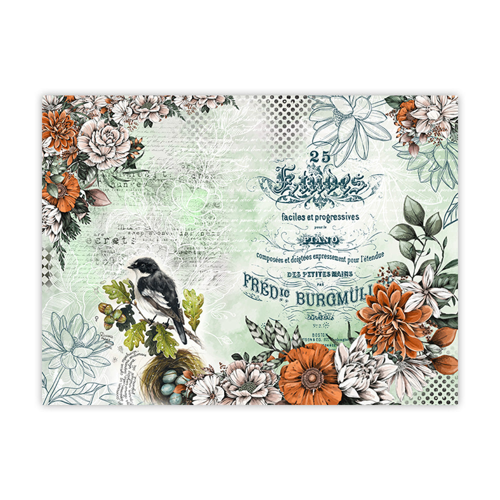 iCraft Decoupage Paper Pack - Dual-Sheet Set for Resin Art & Furniture Upcycling and DIY’s - 3035