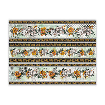 iCraft Foiled Decoupage Paper Pack - Dual-Sheet Set for Resin Art & Furniture Upcycling and DIY’s - 3036