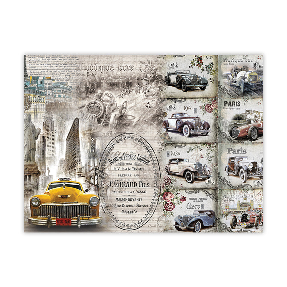 iCraft Decoupage Paper Pack - Dual-Sheet Set for Resin Art & Furniture Upcycling and DIY’s - 3039
