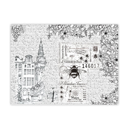 iCraft Decoupage Paper Pack - Dual-Sheet Set for Resin Art & Furniture Upcycling and DIY’s - 3041