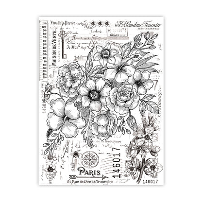 iCraft Decoupage Paper Pack - Dual-Sheet Set for Resin Art & Furniture Upcycling and DIY’s - 3042