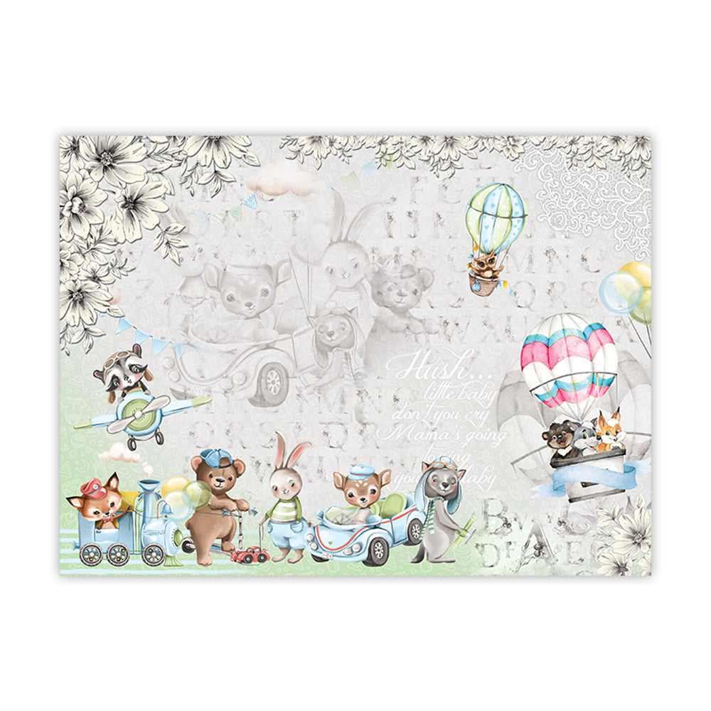 iCraft Decoupage Paper Pack - Dual-Sheet Set for Resin Art & Furniture Upcycling and DIY’s - 3044