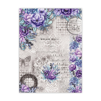 iCraft Decoupage Paper Pack - Dual-Sheet Set for Resin Art & Furniture Upcycling and DIY’s - 3045
