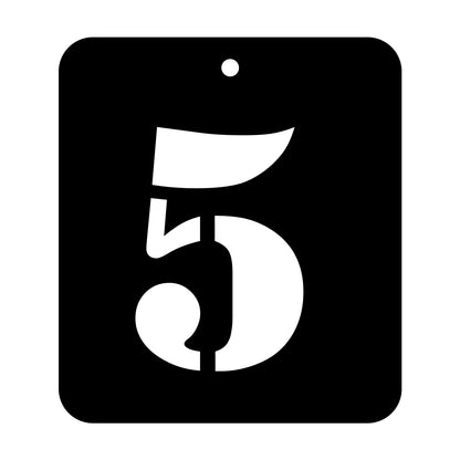 iCraft Numeric Stencil 4" x 4" - ICS-31 (5)
