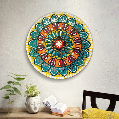 Traditional Mandala Art Kit - Diwali Special for a Festive Home - Beginner-Friendly Mandala Painting Therapy Kit for Mindfulness and Creativity