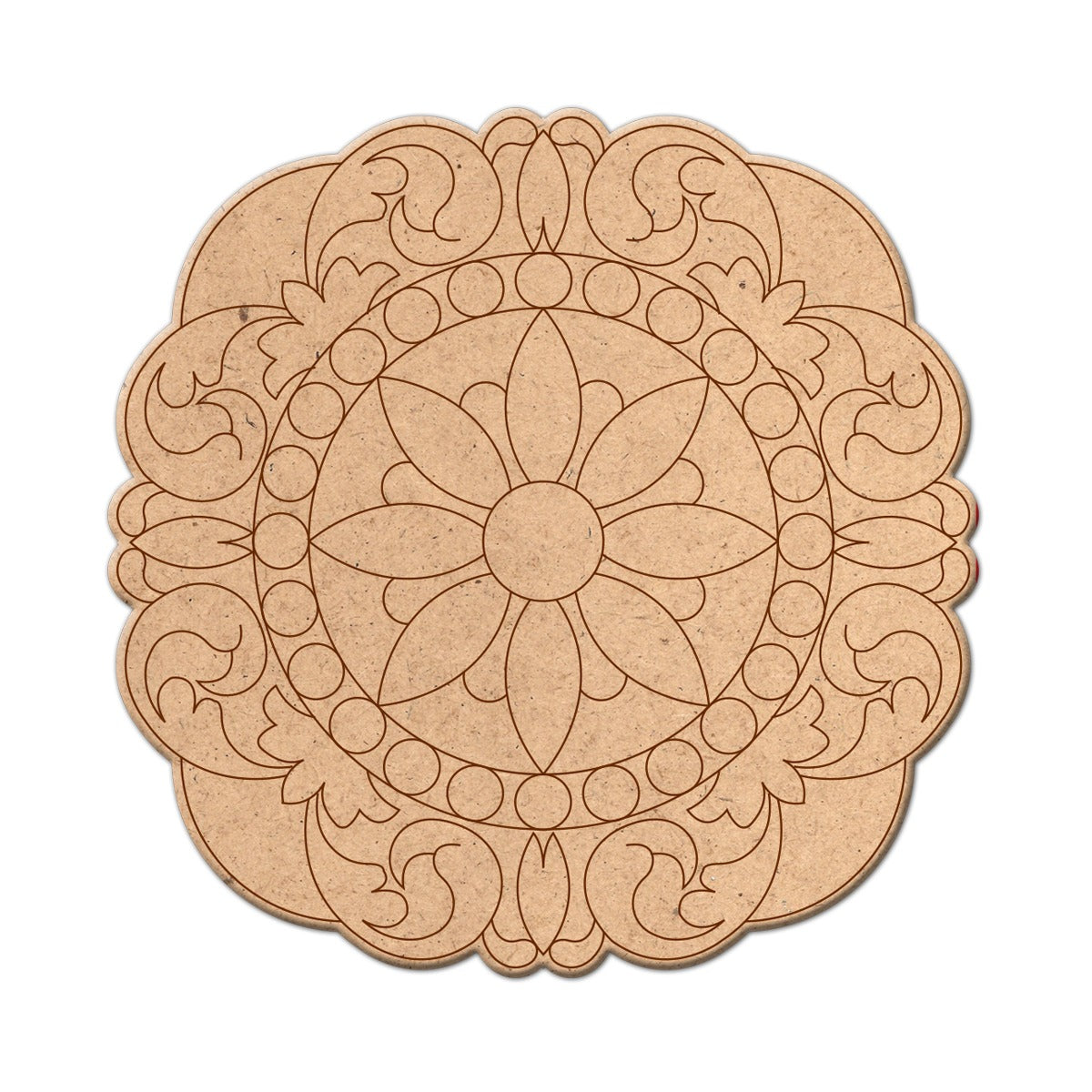 iCraft  Pre Marked MDF Base For Painting,Home Décor,Lippan Art,Wall Hanging And Many More