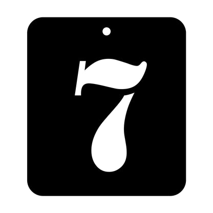 iCraft Numeric Stencil 4" x 4" - ICS-33 (7)