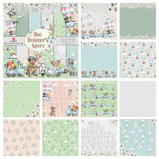 iCraft Pattern Paper- The Toddler's Story