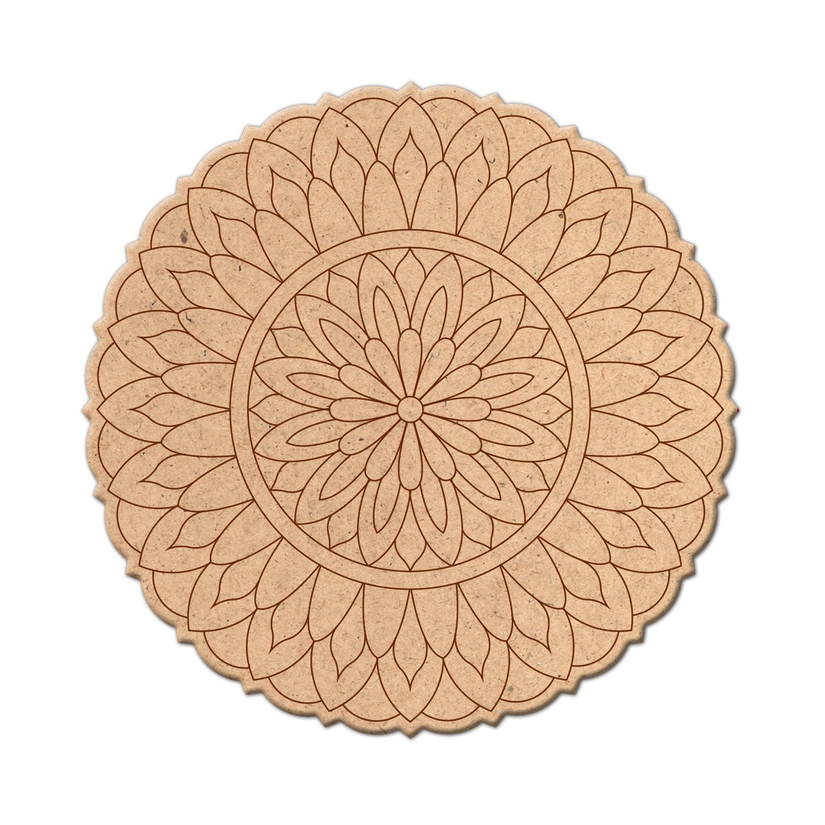 iCraft  Pre Marked MDF Base For Painting,Home Décor,Lippan Art,Wall Hanging And Many More