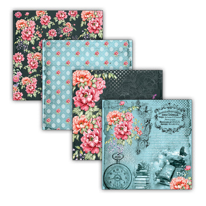Bloom de Fleur 6" x 6" Patterned Papers (Pack of 24 Sheets)