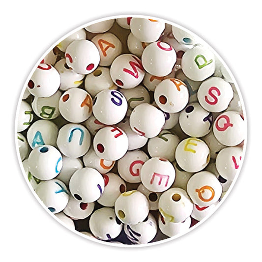 iCraft Alphabet Beads: Multicolor Alphabet Beads Create Personalized Jewelry and More!