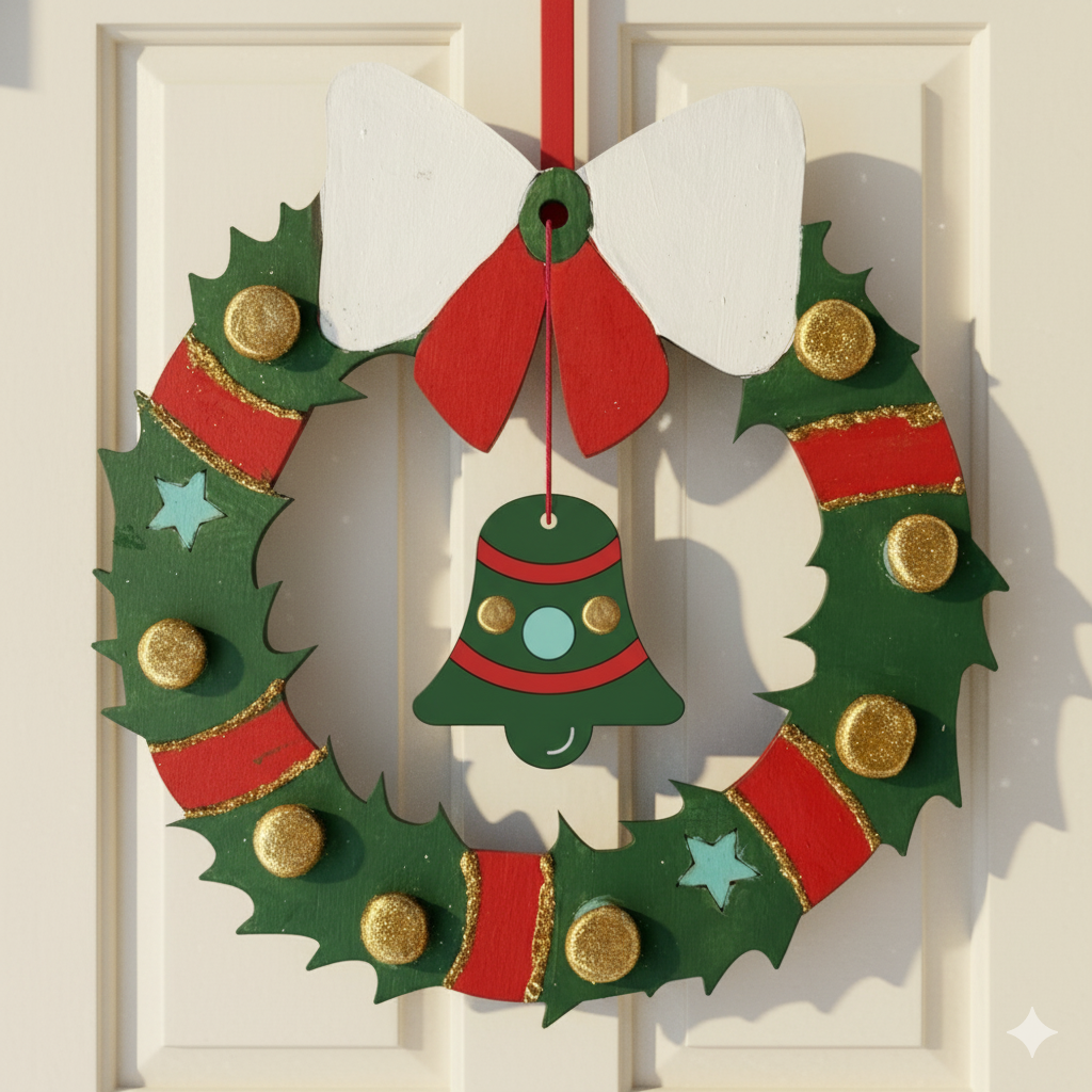 iCraft Magical Christmas Decor Kit | 13-in-1 DIY Christmas Craft Kit