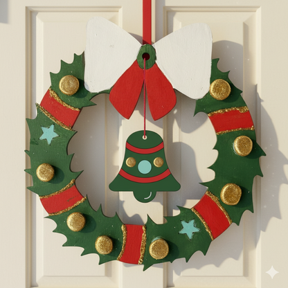 iCraft Magical Christmas Decor Kit | 13-in-1 DIY Christmas Craft Kit