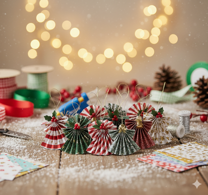 iCraft Magical Christmas Decor Kit | 13-in-1 DIY Christmas Craft Kit