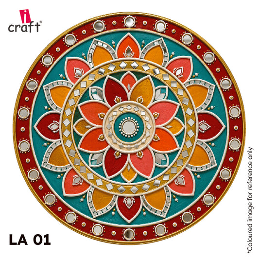 Lippan Mirror Art Kit – Traditional Craft Kit for Adults & Beginners
