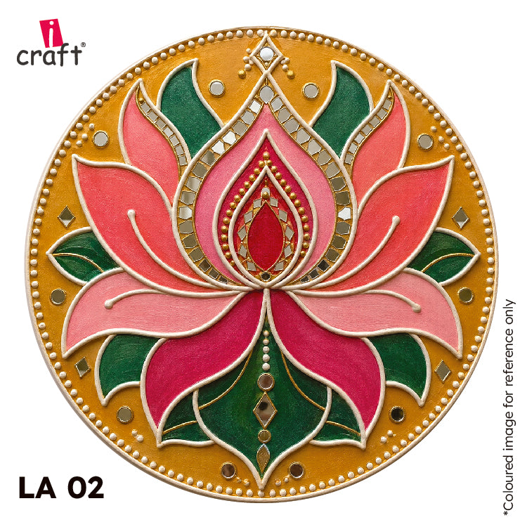 Lippan Mirror Art Kit – Traditional Craft Kit for Adults & Beginners